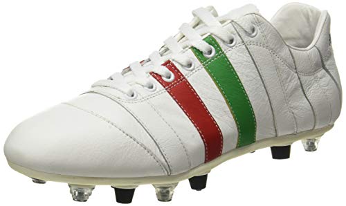 Pantofola d'Oro Stollenschuh weiß/grün/rot EU 43.5 von Pantofola d'Oro