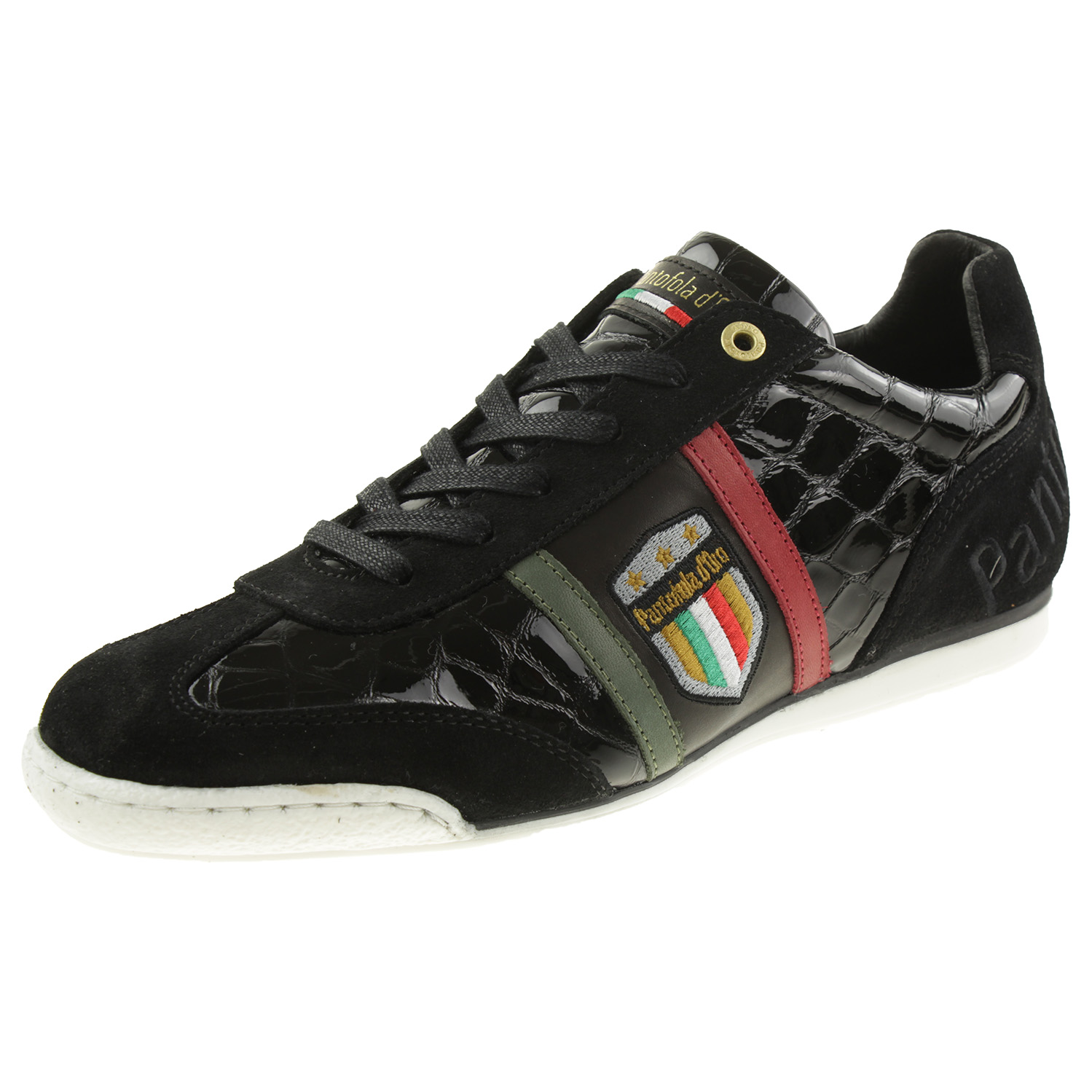 Pantofola d&#039; Oro FORTEZZA UOMO LOW Herren Sneaker schwarz Leder von Pantofola D&#039;Oro