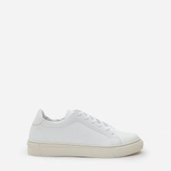 Weiße Leder Eleganza Sneakers von Pantofola D'Oro