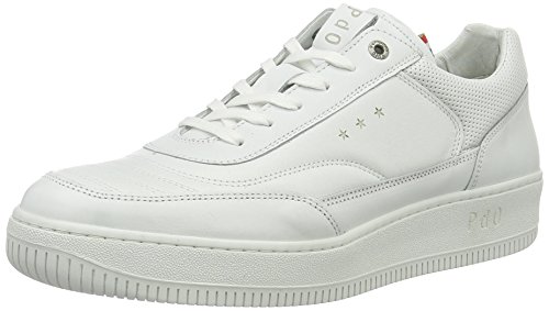 Pantofola D’Oro Herren BASILIO Uomo Low-Top, Weiß (Bright White), 46 EU von Pantofola d'Oro