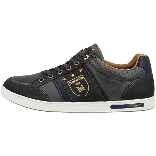 Pantofola d'Oro Herren MONDOVI Uomo Low Sneaker, Grau (Dark Shadow .7Zw) von Pantofola d'Oro