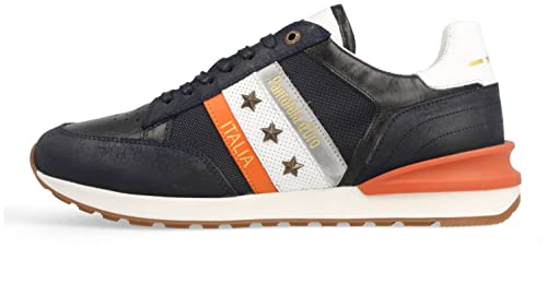 Pantofola d'Oro Imola Runner N Uomo Low Dress Blues Größe EU 42 von Pantofola d'Oro