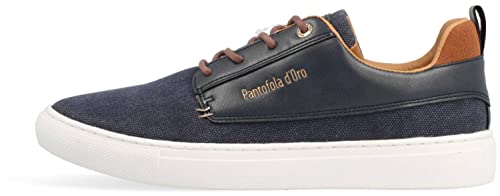 Pantofola d'Oro Prato Uomo Low Dress Blues Größe EU 42 von Pantofola d'Oro