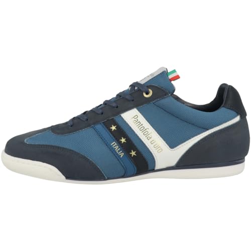 Pantofola d'Oro Vasto N Uomo Low Denim Blue Größe EU 42 von Pantofola d'Oro