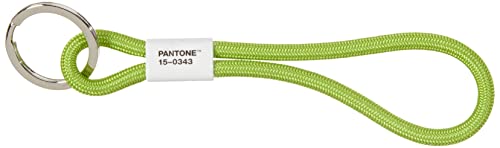 Pantone Design-Schlüsselband Key Chain short | Schlüsselanhänger robust und farbenfroh | kurz |green 15-0343| grün, 18 von Copenhagen Design