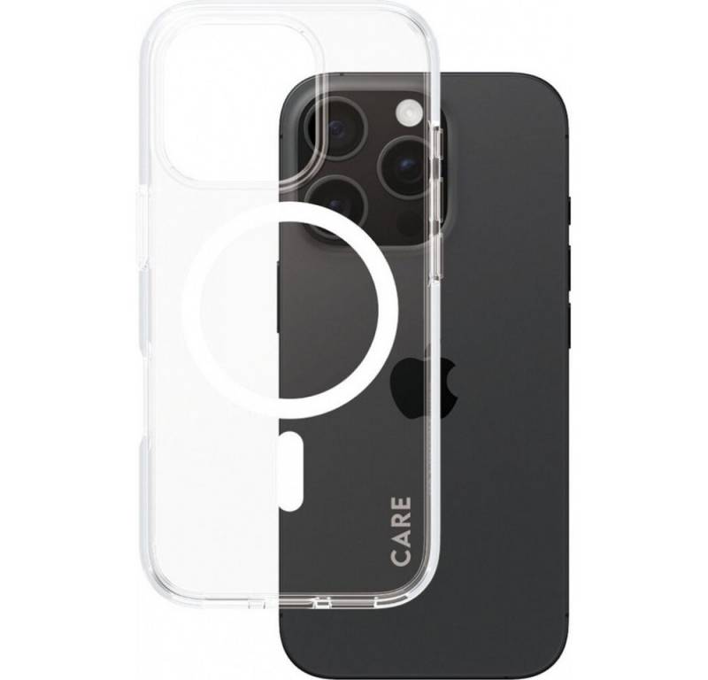 PanzerGlass Handytasche 1338 CARE by ® Flagship Case Transparent für iPhone 16 Pro (Transparent Urban Combat Design) von PanzerGlass