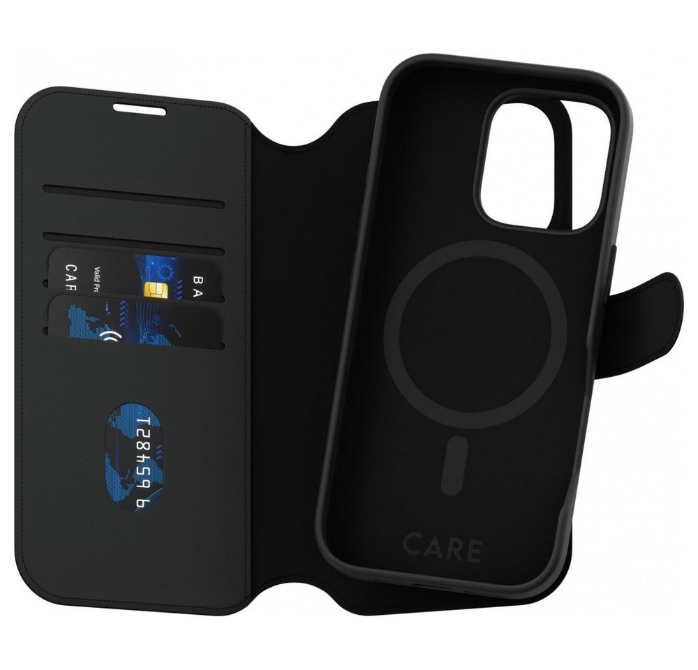 PanzerGlass Handytasche CARE by ® Feature Case Tango Wallet mit MagSafe für iPhone 16 Pro (Tango To-i-En) von PanzerGlass