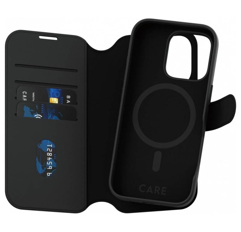 PanzerGlass Handytasche CARE by ® Feature Case Tango Wallet mit MagSafe für iPhone 16 Pro (Tango To-i-En) von PanzerGlass