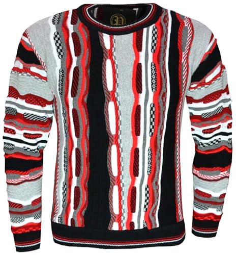 Paolo Deluxe® Original Sweater Modell Cascappo in Rot (as3, Alpha, l, Regular, Regular) von Paolo Deluxe