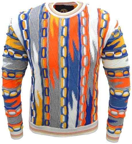 Paolo Deluxe® Sweater Multicolore Modell Alberto 2.0 (3XL, 3X_l) von Paolo Deluxe