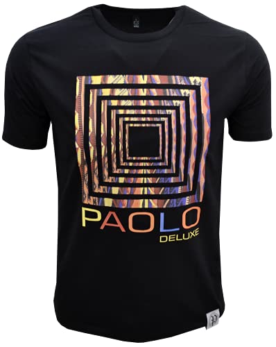 Paolo Deluxe® T-Shirt Frame Black/Multicolore (L) von Paolo Deluxe