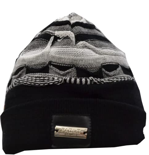 Paolo Deluxe Strickmütze Giorgio, Schwarz-Weiß, Einheitsgröße Paolo Deluxe Strickmütze Giorgio, Schwarz-Weiß, Einheitsgröße von Paolo Deluxe