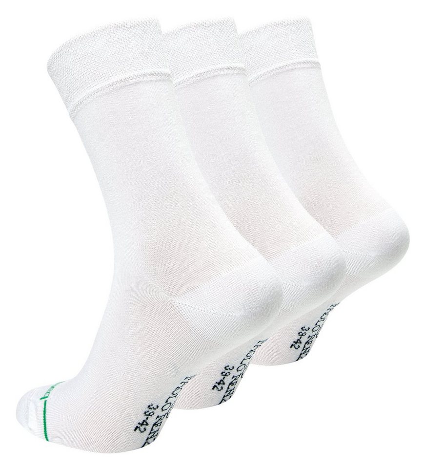 Paolo Renzo Gesundheitssocken aus hochwertiger Bambus Viskose (3-Paar) Atmungsaktive Herren Business Socken / Casual Socken - Geruchshemmend von Paolo Renzo