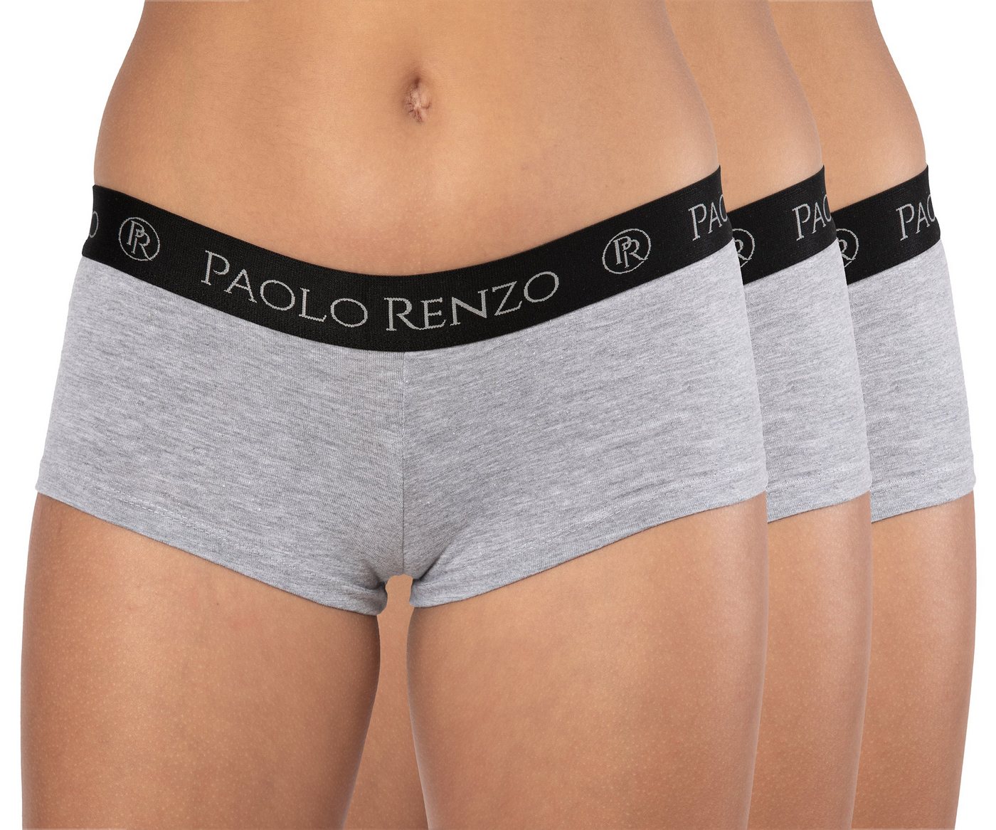 Paolo Renzo Panty Sports-Collection Atmungsaktive & Hautsympatische Damen Panty (3-St) Sport Panty aus hochwertiger Baumwolle von Paolo Renzo