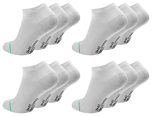 Paolo Renzo Unisex Bambus Sneaker Socken 12 Paar Bambus Sneakersocken für Damen und Herren Kurze Socken Geruchshemmend Größe 43/46 Hellgrau Paolo Renzo Unisex Bambus Sneaker Socken 12 Paar Bambus Sneakersocken für Damen und Herren Kurze Socken Geruchshemmend Größe 43/46 Hellgrau von Paolo Renzo