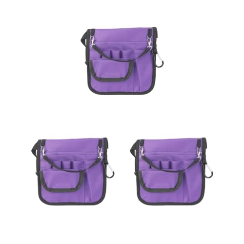 3 set Krankenschwester Beutel Taille Tasche Tasche Quick Pick Tasche Organizer Taille Tasche Beutel Tasche Lila von Paowsietiviity