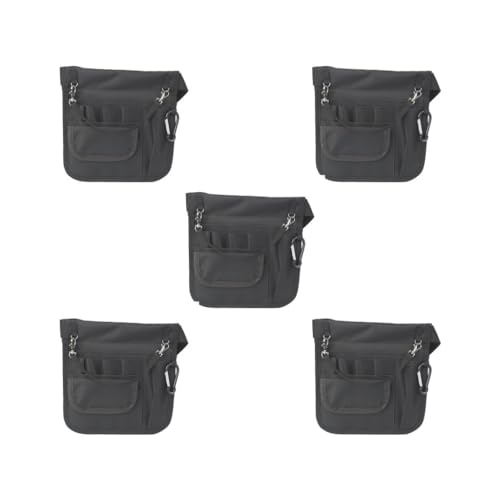 5 set Krankenschwester Beutel Taille Tasche Tasche Quick Pick Tasche Organizer Taille Tasche Beutel Tasche Schwarz von Paowsietiviity