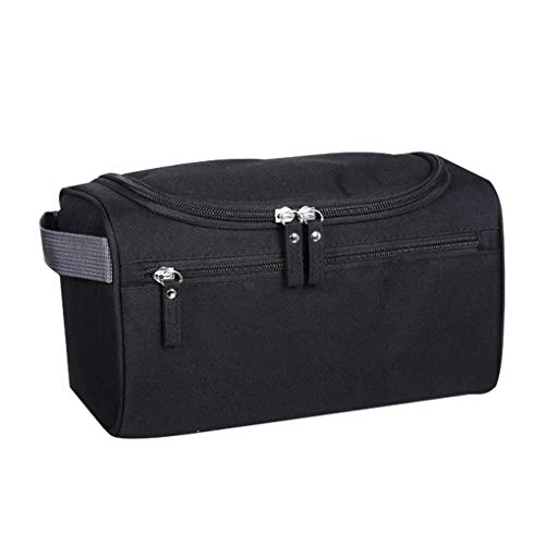 Große Kapazität Tragbare Make-up-Tasche Männer Wandern Rucksackreisen Kosmetik Aufbewahrungstasche Büro Wasserdicht Kulturbeutel Rose Rot, Schwarz , Siehe Produktbeschreibung, Als Beschreibung von Paowsietiviity