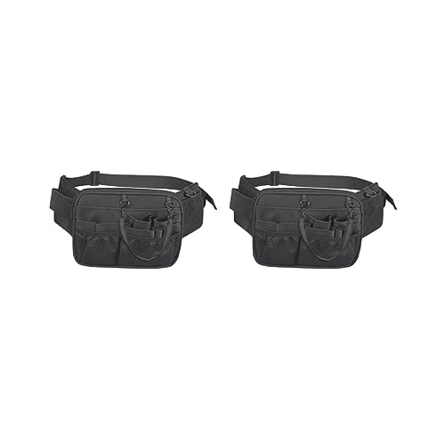 Krankenschwester Fanny Pack Extra Pocket Fanny Pack Zubehör Gürtel Gürtel Gurt Nylon Stil 3, 2 Set (Stil 2), Siehe Produktbeschreibung von Paowsietiviity