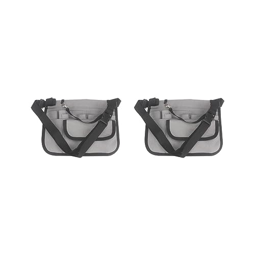 Krankenschwester Fanny Pack Extra Pocket Fanny Pack Zubehör Gürtel Gürtel Gurt Nylon Stil 3, 2 Set (Stil 3), 26.5x20.5CM von Paowsietiviity