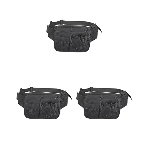 Krankenschwester Fanny Pack Extra Pocket Fanny Pack Zubehör Gürtel Gürtel Gurt Nylon Stil 3, 3er-Set (Stil 2), Siehe Produktbeschreibung von Paowsietiviity