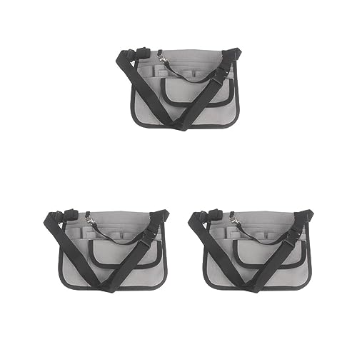 Krankenschwester Fanny Pack Extra Pocket Fanny Pack Zubehör Gürtel Gürtel Gurt Nylon Stil 3, 3er-Set (Stil 3), 26.5x20.5CM von Paowsietiviity