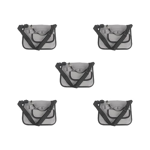 Krankenschwester Fanny Pack Extra Pocket Fanny Pack Zubehör Gürtel Gürtel Gurt Nylon Stil 3, 5 Set (Stil 3), 26.5x20.5CM von Paowsietiviity