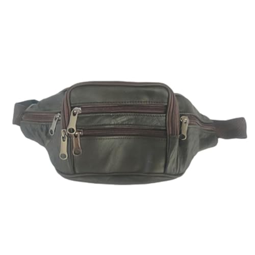 Leder-Brusttasche, modische Hüfttasche, Einkaufstasche, Handygeldbörse, Herren, Bauchtasche, mehrere Taschen, verstellbarer Gürtel, Reisetasche, Rot, Braun, braun, Braun, Siehe Beschreibung von Paowsietiviity