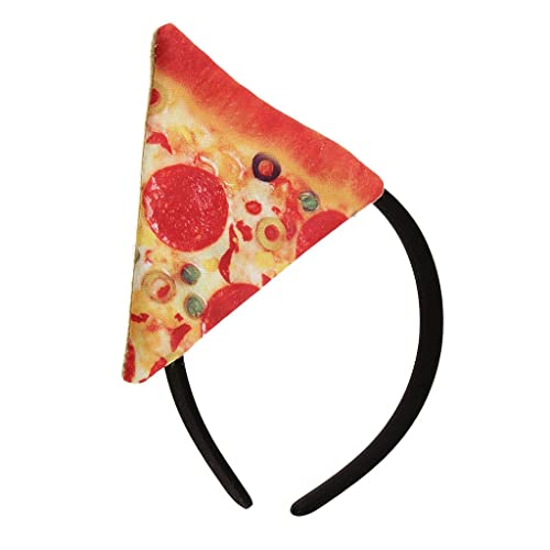 Paowsietiviity Festliches Pizza-Stirnband für Frauen und Mädchen, Halloween, Kostüm, Party, Haarband Geschenk von Paowsietiviity