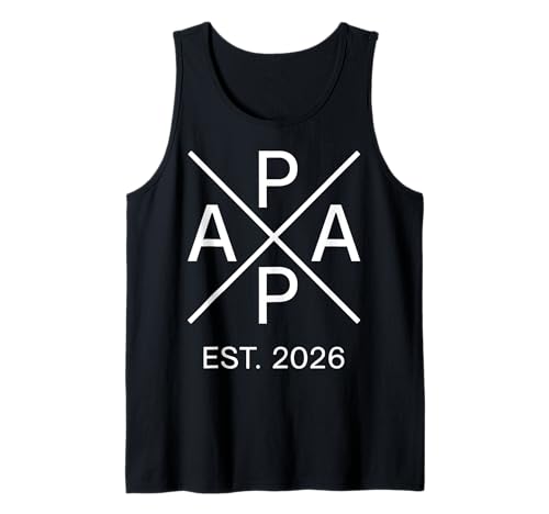 Herren Papa 2026 Tank Top von Papa 2026 Shop