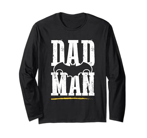 Dad Man Lustiges Superheld Papa Geschenk Vatertag Langarmshirt von Papa Held Humor Familie Geschenk