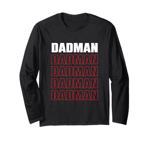 Dad Man Lustiges Superheld Papa Geschenk Vatertag Langarmshirt Dad Man Lustiges Superheld Papa Geschenk Vatertag Langarmshirt von Papa Held Humor Familie Geschenk