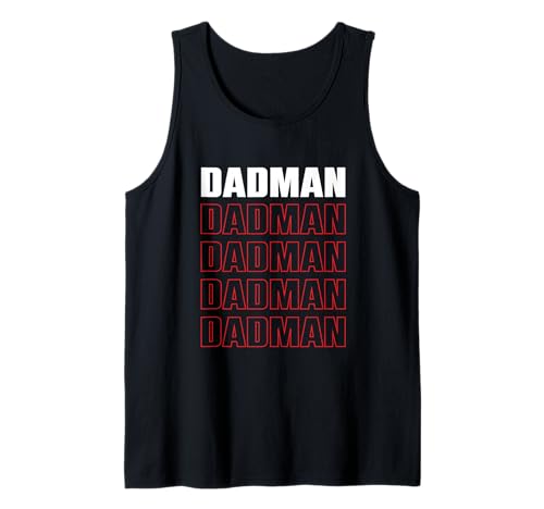 Dad Man Lustiges Superheld Papa Geschenk Vatertag Tank Top von Papa Held Humor Familie Geschenk