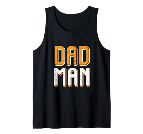 Dad Man Lustiges Superheld Papa Geschenk Vatertag Tank Top von Papa Held Humor Familie Geschenk