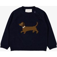 Papa Lobster  - x LODENFREY Dackel Cashmere-Pullover | Unisex (62) von Papa Lobster