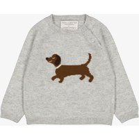 Papa Lobster  - x LODENFREY Dackel Cashmere-Pullover | Unisex (62) von Papa Lobster