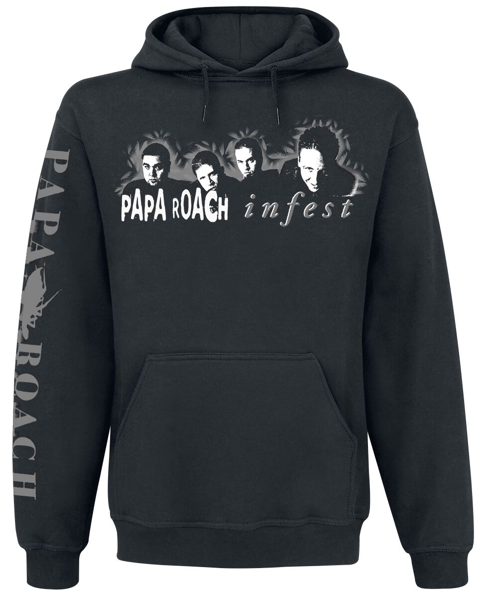 Papa Roach Kapuzenpullover - Infest Photo - S bis XXL - für Männer - Größe XXL - schwarz - Lizenziertes Merchandise! Papa Roach Kapuzenpullover - Infest Photo - S bis XXL - für Männer - Größe XXL - schwarz - Lizenziertes Merchandise! von Papa Roach