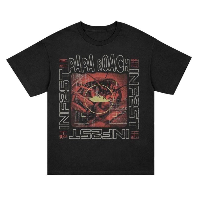 Papa Roach Lab T-Shirt schwarz in XXL von Papa Roach
