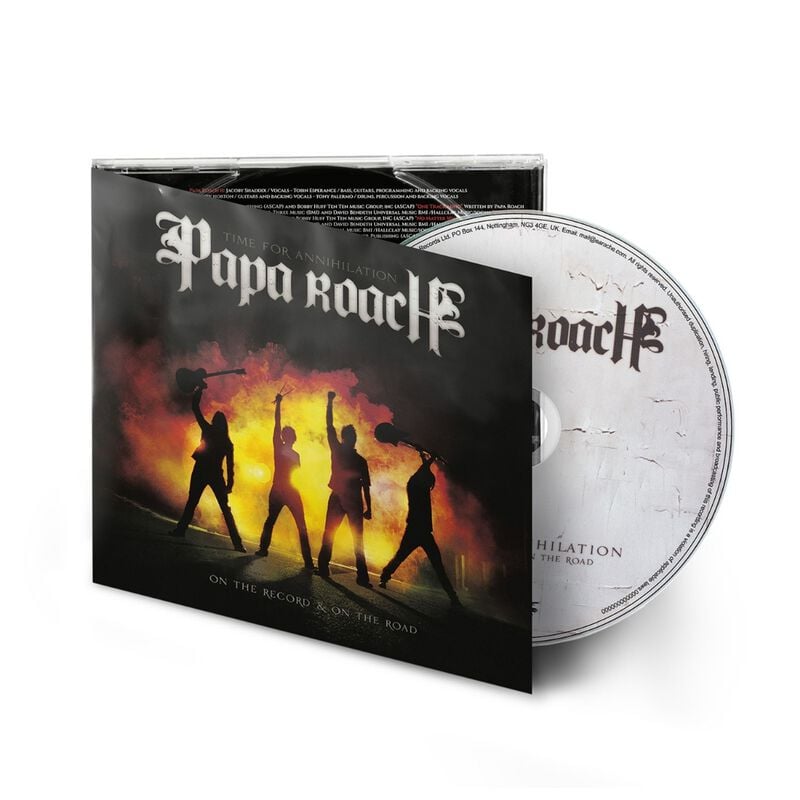 Papa Roach Time for annihilation... On the record and on the road CD multicolor Papa Roach Time for annihilation... On the record and on the road CD multicolor von Papa Roach