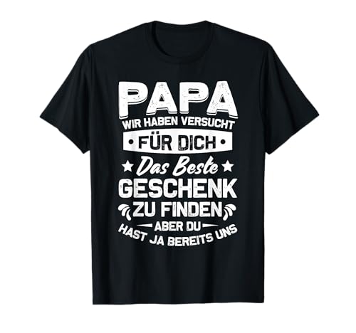 Papa Wir Haben Versucht Das Beste Geschenk Shop - Damen & Herren - Mutter - T-Shirt - Schwarz - Klein - Kurzarm - Casual Classic Family Matching - Weihnachten & Muttertag Papa Wir Haben Versucht Das Beste Geschenk Shop - Damen & Herren - Mutter - T-Shirt - Schwarz - Klein - Kurzarm - Casual Classic Family Matching - Weihnachten & Muttertag von Papa Wir Haben Versucht Das Beste Geschenk Shop