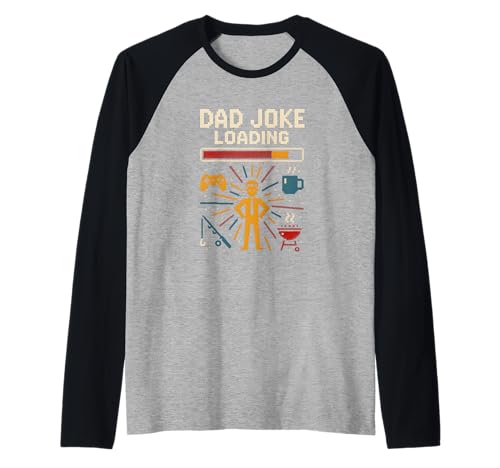 Vatertag Papa Witz Loading Vintage Herren Angeln Raglan Vatertag Papa Witz Loading Vintage Herren Angeln Raglan von Papa's Pride - Father's Day and Fishing Apparel