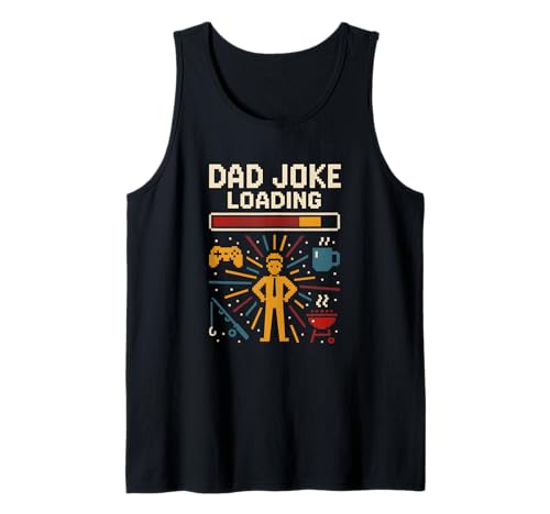 Vatertag Papa Witz Loading Vintage Herren Angeln Tank Top Vatertag Papa Witz Loading Vintage Herren Angeln Tank Top von Papa's Pride - Father's Day and Fishing Apparel