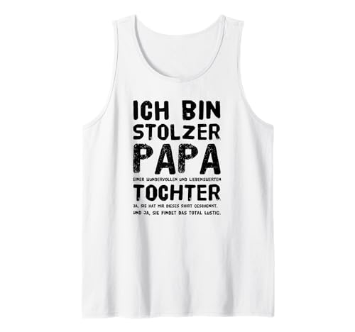 Herren Stolzer Papa Wundervolle Tochter Tank Top Herren Stolzer Papa Wundervolle Tochter Tank Top von Papa und Tochter