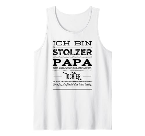 Herren Stolzer Papa Wundervolle Tochter Tank Top Herren Stolzer Papa Wundervolle Tochter Tank Top von Papa und Tochter