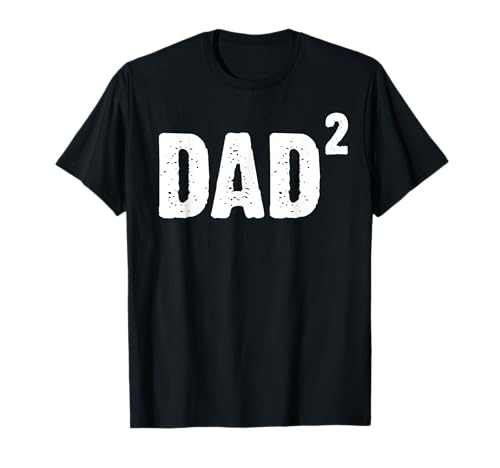Papa von 2 Kindern sein 2. Kind Ankündigung wieder Papa T-Shirt von Papa wieder 2. Kind Geschenk Designs