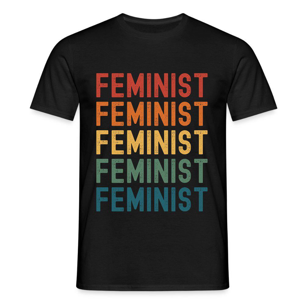Feminist - Männer T-Shirt Flagge Zeigen Für Gleichstellung von PapaUndKind