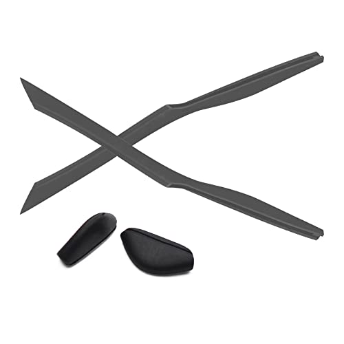 PapaViva Ersatz-Gummi-Sets für Oakley Chainlink OO9247, grau, onesize von PapaViva