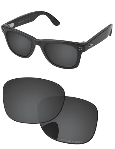 PapaViva Ersatzgläser, kompatibel mit Ray-Ban RW4004, 53 mm Sonnenbrille, Solides Schwarz, RW4004 53mm PapaViva Ersatzgläser, kompatibel mit Ray-Ban RW4004, 53 mm Sonnenbrille, Solides Schwarz, RW4004 53mm von PapaViva