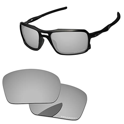 PapaViva Ersatzgläser für for Oakley Triggerman OO9266 Gr. onesize, Chrom-Silber – polarisiert PapaViva Ersatzgläser für for Oakley Triggerman OO9266 Gr. onesize, Chrom-Silber – polarisiert von PapaViva