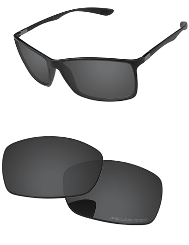 PapaViva Ersatzgläser kompatibel mit Ray-Ban Liteforce RB4179 62 mm Sonnenbrille, Einfarbig Schwarz, Liteforce RB4179 62mm PapaViva Ersatzgläser kompatibel mit Ray-Ban Liteforce RB4179 62 mm Sonnenbrille, Einfarbig Schwarz, Liteforce RB4179 62mm von PapaViva